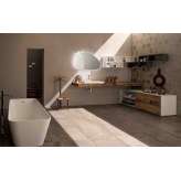 Zestaw mebli łazienkowych ceramicznych RAB Arredobagno 20 QUERCIA