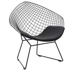 Poduszka Fotel Volier Soft czarny - czarna