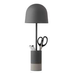 Lampa biurkowa Frandsen Pen szara