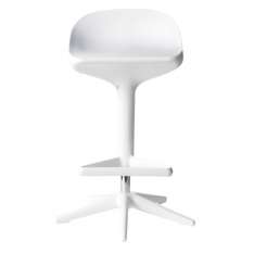 Hoker Bent biały - z regulacją wysokości | polipropylen