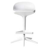 Hoker Bent biały - z regulacją wysokości | polipropylen