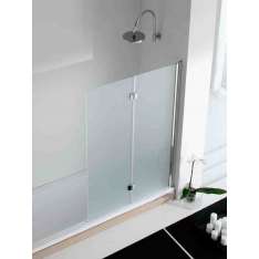 Składany panel ścienny do wanny z aluminium i szkła Relax Light VS