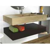 Półka ścienna Luxolid® do łazienki Relax Design Big SOLID