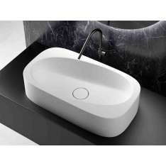 Umywalka nablatowa pojedyncza Luxolid® Relax Design Meta SINK