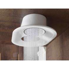 Głowica prysznicowa okrągła Luxolid® montowana do sufitu Relax Design Shell RAIN
