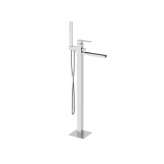 Bateria wannowa stojąca Remer Rubinetterie Qubika Cascata