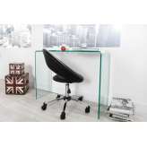 Konsola Invicta szklana Scriva transparenta - szkło 12 mm.