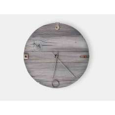 Zegar naścienny wykonany z drewna pochodzącego z recyklingu Revì Art DRIFTWOOD