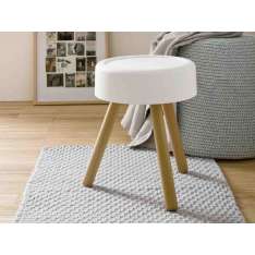 Drewniany stołek łazienkowy Rexa Design Fonte