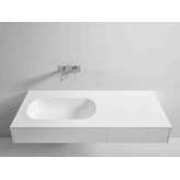 Umywalka wisząca z Corianu® z szufladami Rexa Design Moode