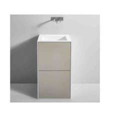 Wolnostojąca umywalka z Corianu® z szufladami Rexa Design Unico