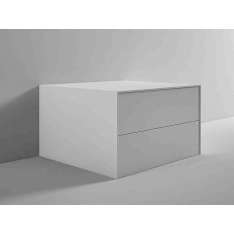 Stojąca szafka łazienkowa z Corianu® z szufladami Rexa Design Unico