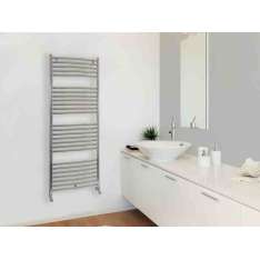 Naścienny aluminiowy podgrzewacz do ręczników Ridea +39 ALU CURVY