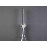 Naścienny prysznic ręczny ze stali nierdzewnej z wężem Rifra 2200011/2