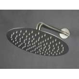 Okrągła, bardzo płaska deszczownica ze stali nierdzewnej Rifra 2200151/2