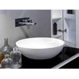 Owalna umywalka z blatem Solid Surface Rifra BOWL