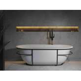 Wanna wolnostojąca owalna Solid Surface Riluxa AMSTERDAM