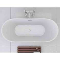 Wanna akrylowa owalna Riluxa BRUGES