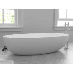 Owalna wanna z litą powierzchnią Riluxa HAMBOURG