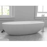 Owalna wanna z litą powierzchnią Riluxa HAMBOURG