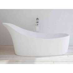 Owalna wanna z litą powierzchnią Riluxa MONTECARLO