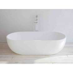 Owalna wanna z litą powierzchnią Riluxa NANTES