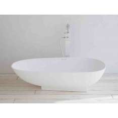 Owalna wanna z litą powierzchnią Riluxa PARIS