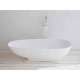 Owalna wanna z litą powierzchnią Riluxa PARIS