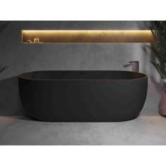 Owalna wanna z litą powierzchnią Riluxa ZURICH