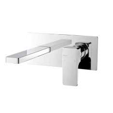 Jednouchwytowa bateria umywalkowa ścienna Ritmonio GLITTER