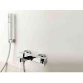 Bateria wannowa ścienna z główką prysznicową Ritmonio GLITTER