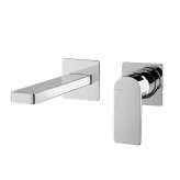 Jednouchwytowa bateria umywalkowa ścienna Ritmonio POIS