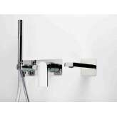 Zestaw wannowy naścienny z główką prysznicową Ritmonio POIS