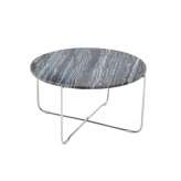 Stolik Invicta Nobel srebrny