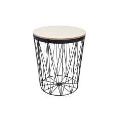 Stolik Invicta Turret czarny