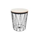 Stolik Invicta Turret czarny