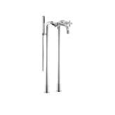 Stojąca bateria wannowa z główką prysznicową Rubinetteria Giulini G3 - 7601CT