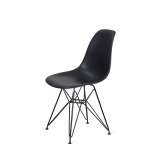 Podstawa Krzesło DSR Black Antracytowy. 39 - metalowa czarna
