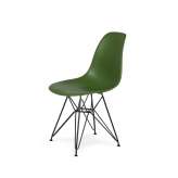 Podstawa Krzesło DSR Black Butelkowa Zieleń. 27 - metalowa czarna