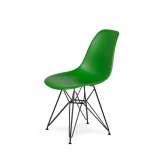 Podstawa Krzesło DSR Black Irlandzka Zieleń. 21 - metalowa czarna