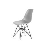 Podstawa Krzesło DSR Black jasny szary. 05 - metalowa czarna