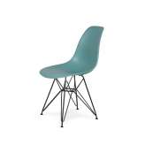 Podstawa Krzesło DSR Black pastelowy Turkus. 29 - metalowa czarna