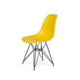 Podstawa Krzesło DSR Black słoneczny żółty. 09 - metalowa czarna