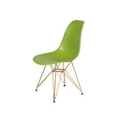 Podstawa Krzesło DSR Gold Soczysta Zieleń. 13 - metalowa złota