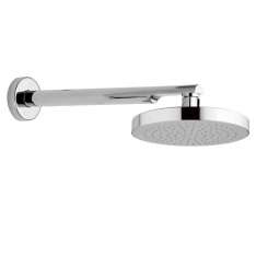Naścienna głowica prysznicowa z chromowanego mosiądzu Rubinetterie Mariani 15B-NO