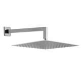 Płaska głowica prysznicowa naścienna z ramieniem Rubinetterie Mariani 15Q-05
