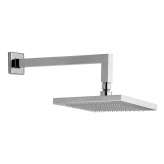 Mosiężna głowica prysznicowa z ramieniem do montażu na ścianie Rubinetterie Mariani 15Q-06