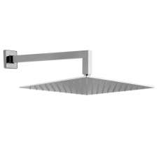 Płaska głowica prysznicowa naścienna z ramieniem Rubinetterie Mariani 15Q-07