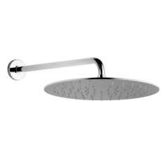 Płaska głowica prysznicowa naścienna z ramieniem Rubinetterie Mariani 15T-04