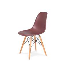 Podstawa Krzesło DSW Wood Koktajl Malinowy 38 - drewniana bukowa